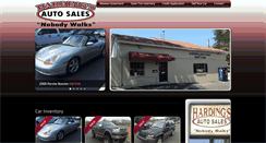 Desktop Screenshot of hardingsautosales.com